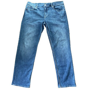 7 For All Mankind Jeans Men's Size 38x33 Blue Straight Leg Denim Austyn